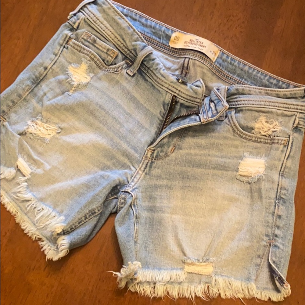 Hollister super stretch denim shorts